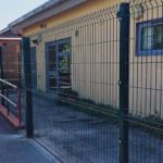 Zaun Axiom Profile Mesh Fencing with V Beam end user fencing