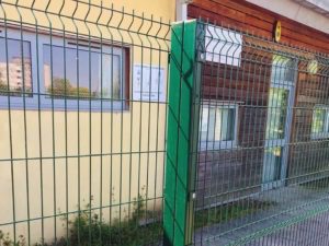Zaun Axiom Profile Mesh Fencing with V Beam