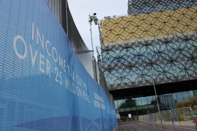 Zaun will display security systems integration at CTX as installed recently at the Tory conference Temporary Security Fence