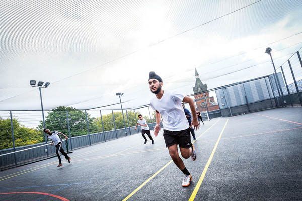 rooftop MUGA