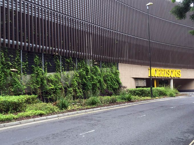 Morrisons Crawley Car Park Cladding