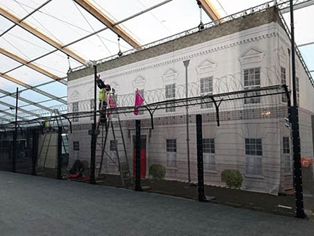 Security & Policing embassy front