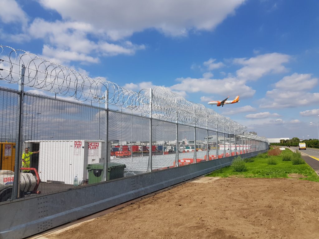 perimeter of an airport