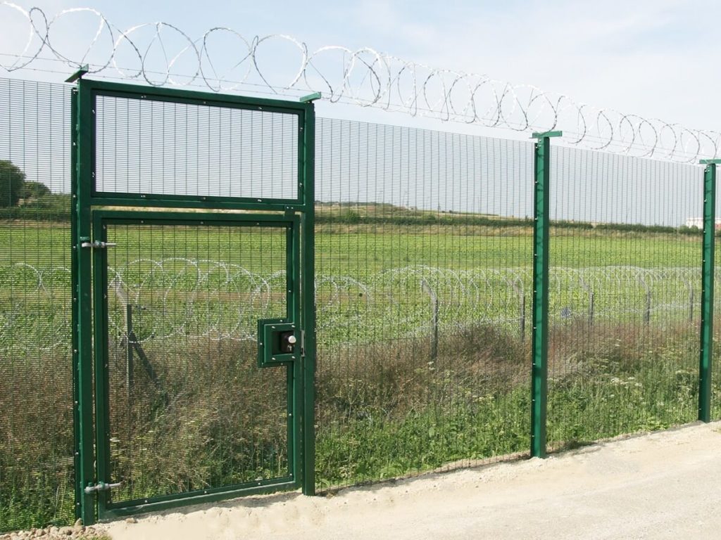 358 Pedestrian Gate HiSec Clad