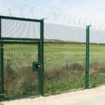 358 Pedestrian Gate HiSec Clad