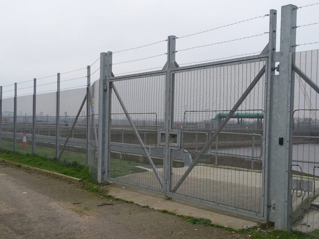 358 Vehicle Gate HiSec 358 Clad