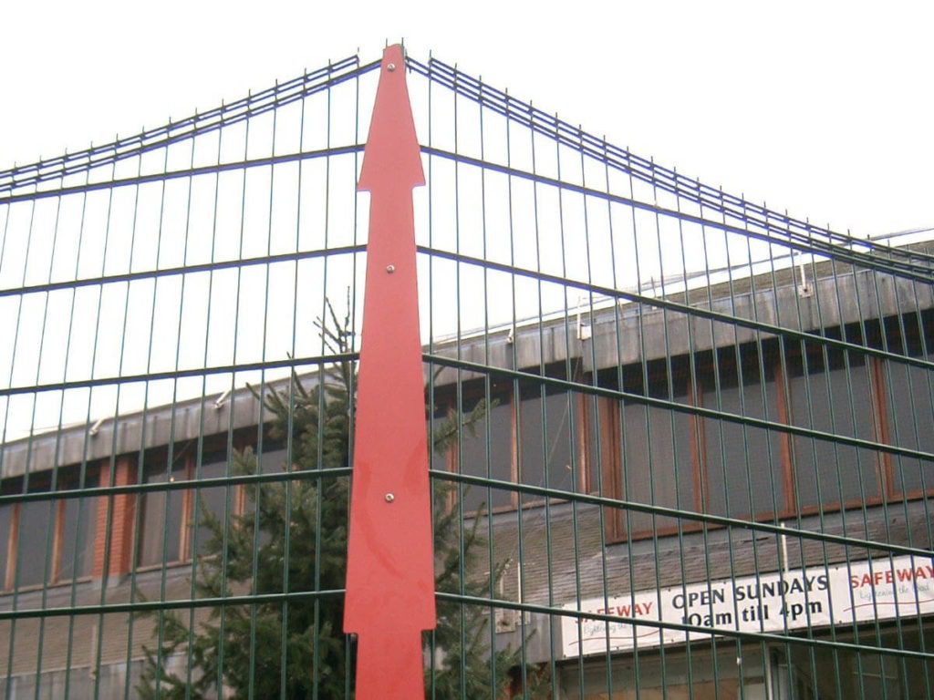 laser cut clamp bars fence