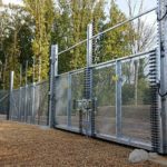 ArmaWeave CPNI Approved Fencing System High Security Gate Fencing for Gas Sites