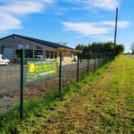 Zaun Axiom Profile Mesh Fencing with V Beam