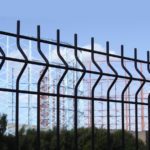 Zaun Axiom Profile Mesh Fencing with V Beam