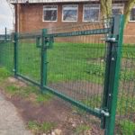 Zaun Axiom Profile Mesh Fencing with V Beam