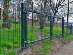 Zaun Axiom Profile Mesh Fencing with V Beam