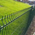 Zaun Axiom Profile Mesh Fencing with V Beam