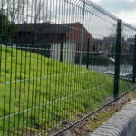 Zaun Axiom Profile Mesh Fencing with V Beam