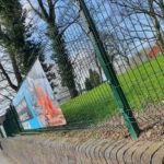 Zaun Axiom Profile Mesh Fencing with V Beam