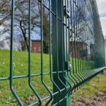 Zaun Axiom Profile Mesh Fencing with V Beam