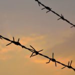 Barbed Wire Fence Topping