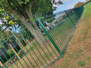 Bowtop Playground Fencing Playground Railings