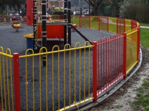 Bowtop Playground Fencing Playground Railings