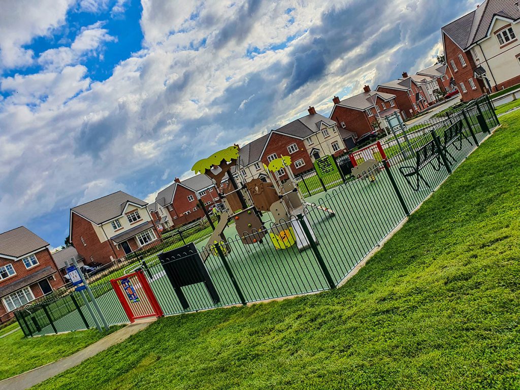 Bowtop Playground Fencing Playground Railings