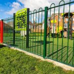 Bowtop Playground Fencing Playground Railings