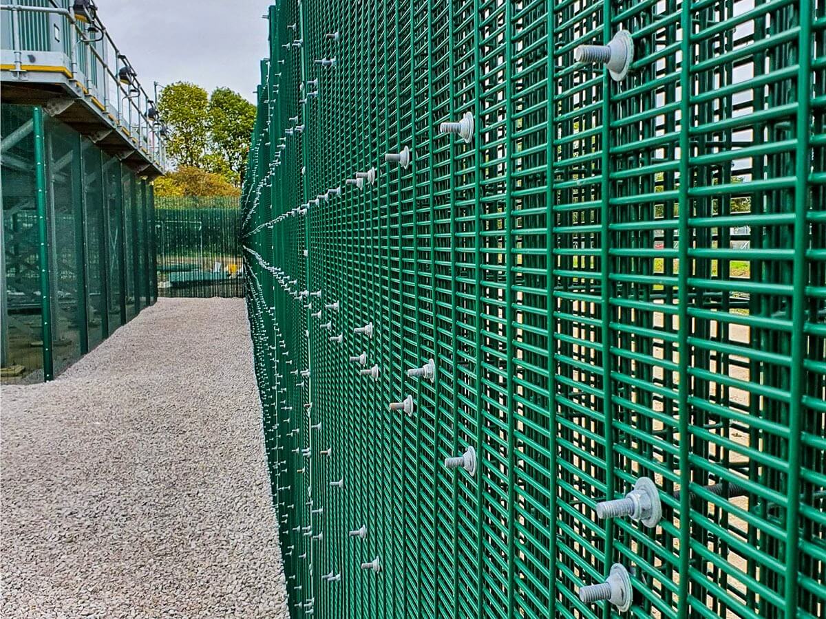 Zaun CorruSec SR4 Rated Fencing D10 Rated Fencing