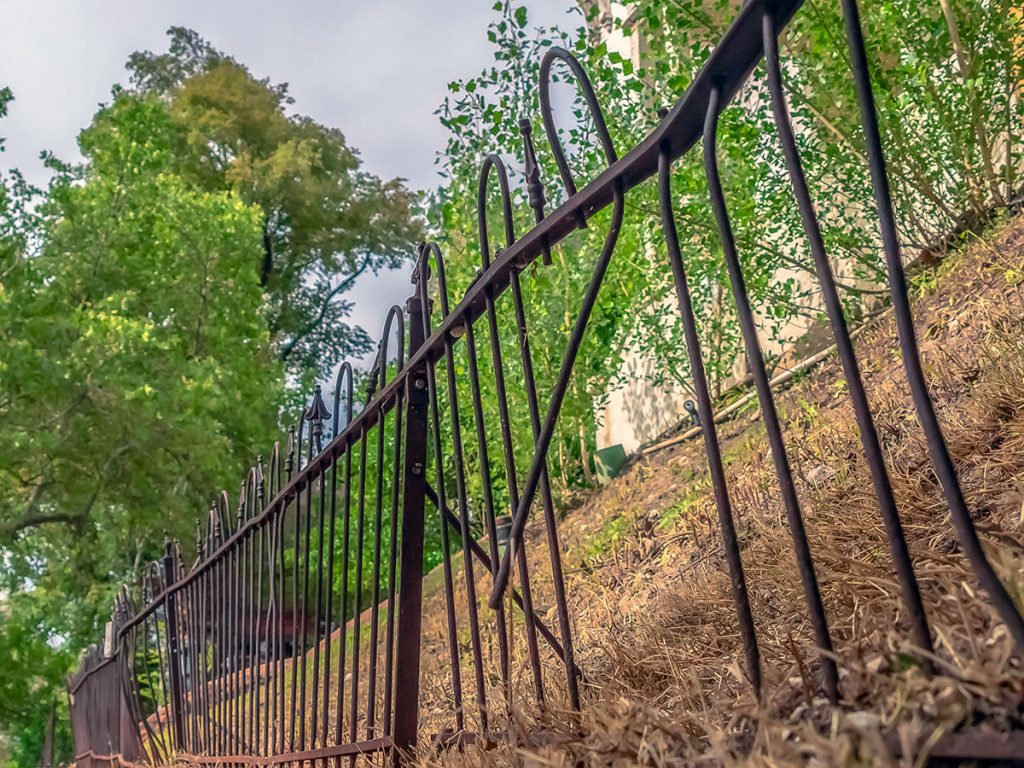 Damaged Security Fencing