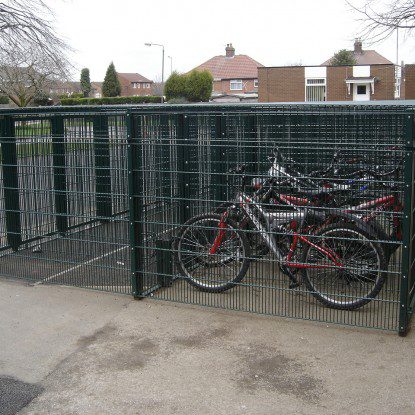 mesh bicycles lockers