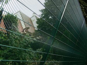 Zaun DualGuard Twin Wire Fencing Dual Wire Fencing Double WIre Fencing SR1 Rated Fencing Bus Depot Fencing