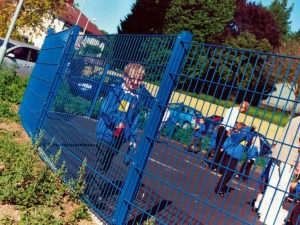 Duo6 mesh from Zaun Primary School Fencing school security fences