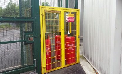 Gas Bottle Storage Cages Mesh Storage Cage