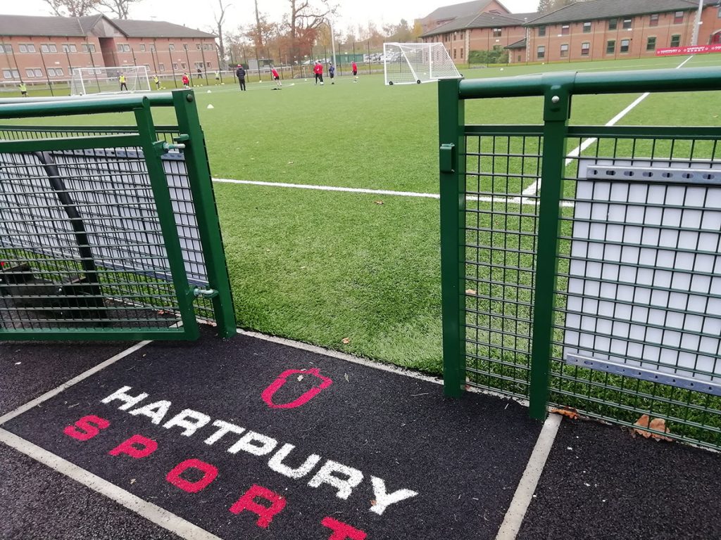 Zaun Sports Fencing at Hartpury University Football Foundation Funded Facitlities