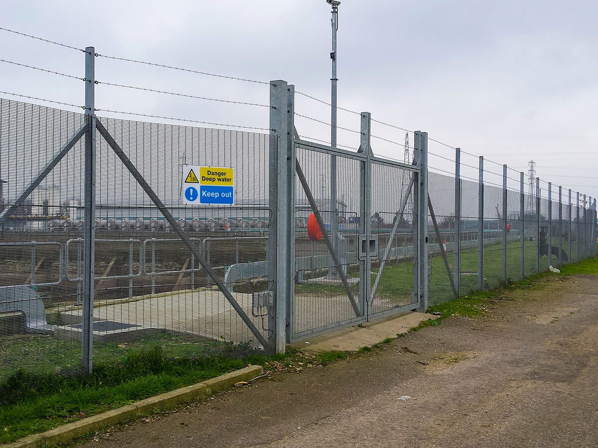 Zaun HiSec 358 Security Fencing Perimeter Fencing Anti Climb Mesh