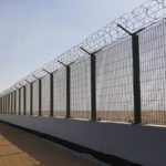 HiSec Plus Perimeter Security Fencing anti climb fencing