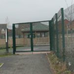 HiSec Profile 358 Fencing V Mesh Profile Mesh Gate