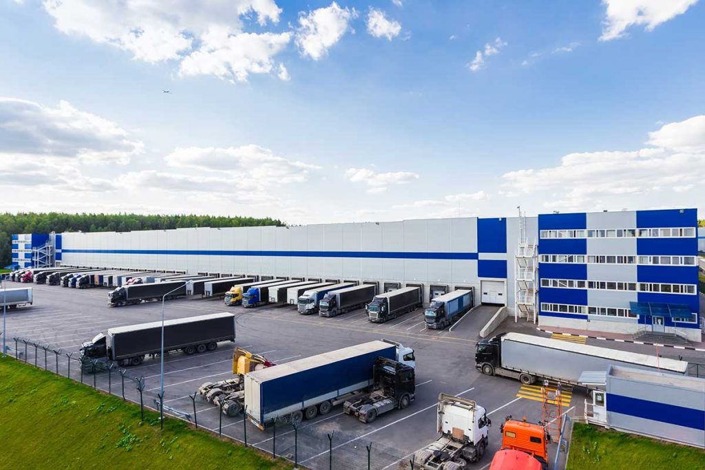 Zaun Logistics Centre Industrial Site Fencing