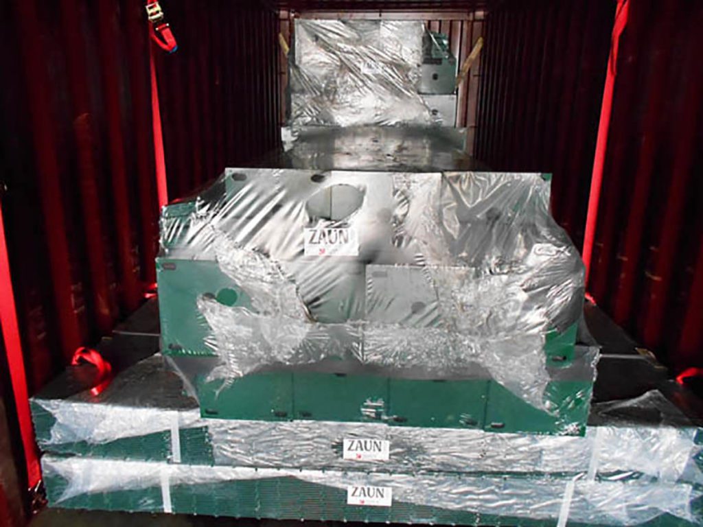 Rigid Fencing HiSec Plus In Container for Middle East