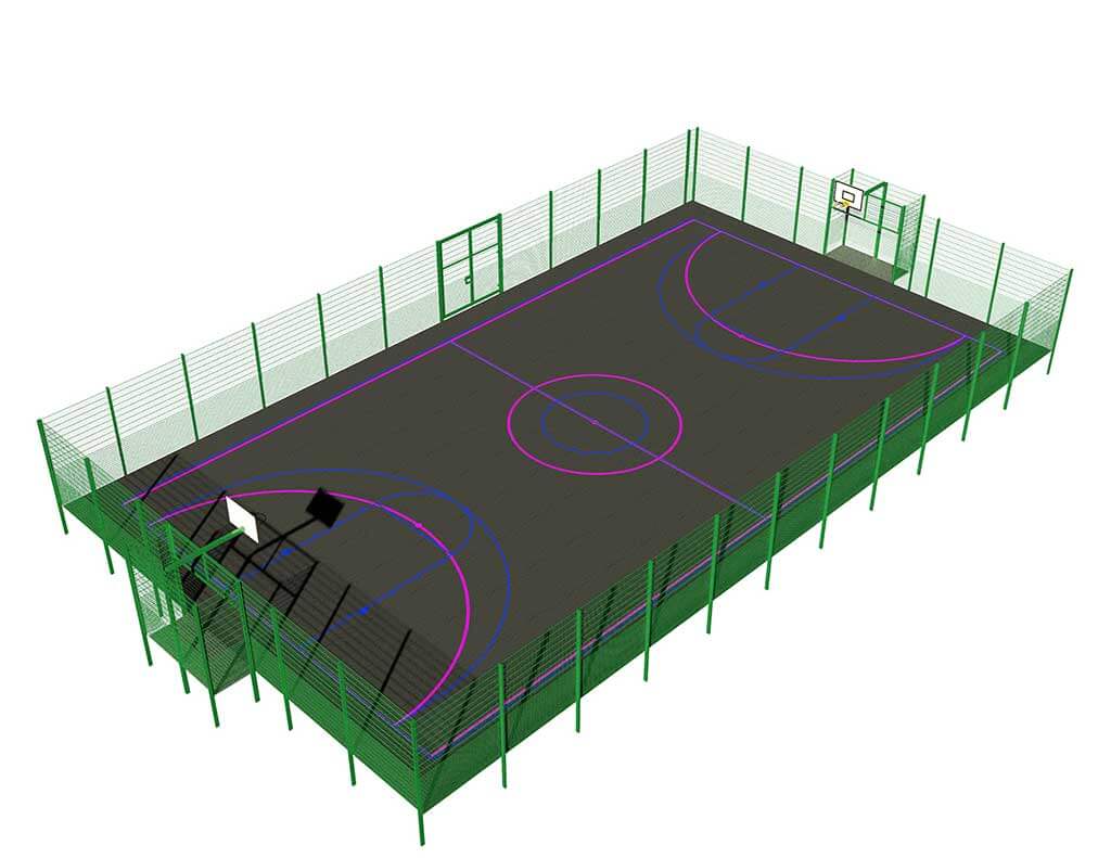 Sports MUGA Fencing
