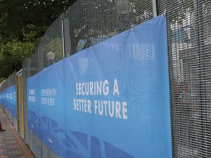 Tory Party Conference Fencing