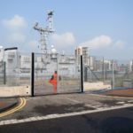 Fencing for Ports RDS Original NATO Summit Cardiff Bar Port Fencing fencing for a port