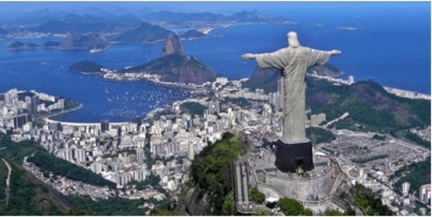 venue security Christ the Redeemer overlooking Rio de Janeiro