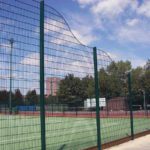 Transitional Panels Gradual Reduction in Fence Height