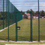 Twin Wire Pedestrian Gate Gemini Concave Gate
