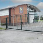 Twin Wire Vehicle Gate Duo Clad