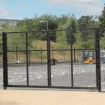 Twin Wire Vehicle Gate Duo Clad