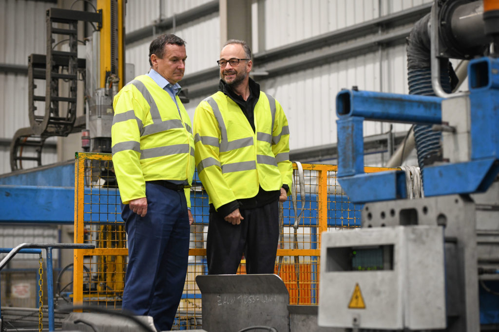 Heathrow Airport visit with Zaun to look at the UK manufacturing of airport fencing