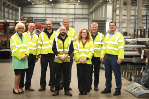 Heathrow Airport visit with Zaun to look at the UK manufacturing of airport fencing