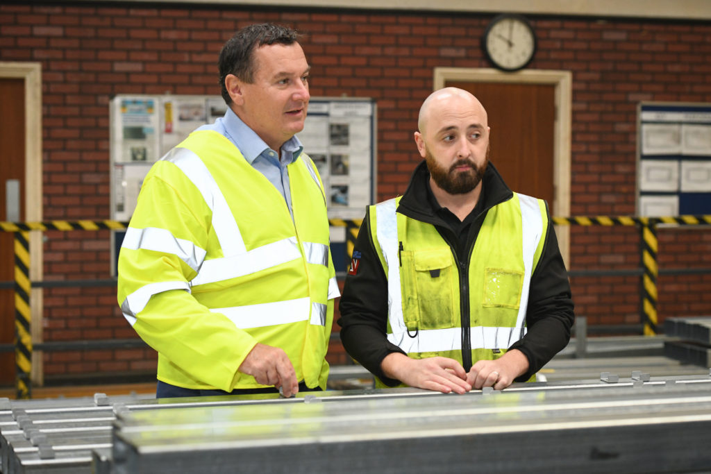 Heathrow Airport visit with Zaun to look at the UK manufacturing of airport fencing