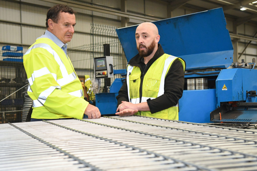 Heathrow Airport visit with Zaun to look at the UK manufacturing of airport fencing